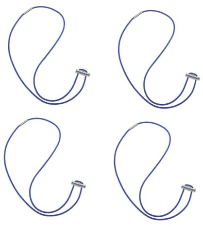 ANDRESLAD 4pcs Trash Can Bag Bands Elastic Bands for Trash Can Bags for Bins and Outdoor Use