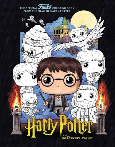 Funko Pop! Harry Potter and the Sorcerer's Stone: The Official Coloring Book: The Official Funko Coloring Book From the Films of Harry Potter