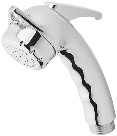 Alcachofa de ducha cromada – Cabezal de ducha ajustable para autocaravana, caravana y barco