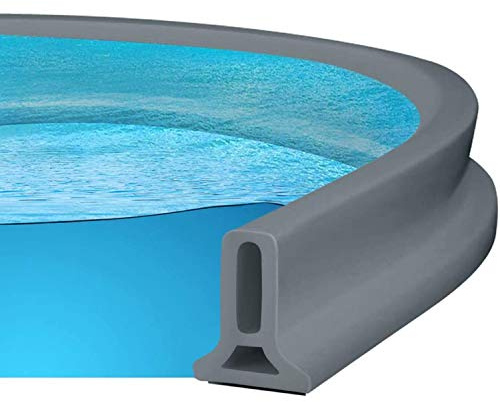 Waterproof Shower Screen Seal StripSilicone Bathroom Floor Joint for Wet & Dry Separation70cm Gray Water Overflow Protector