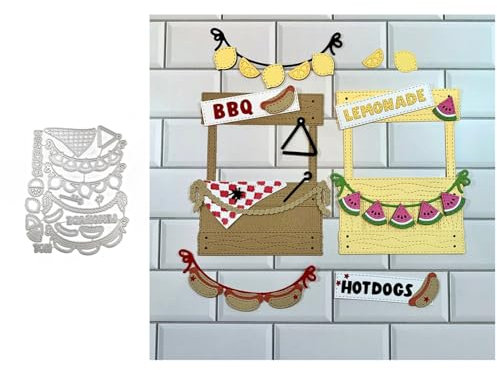 Zwerg Metall Stanzschablone, Stanzformen, Stanzbögen, Prägeschablonen, Cutting Die Set, Stanzschablonen für DIY Scrapbooking, Fotoalbum Dekorative