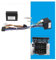 Radio-ISO-Kabelbaum, CAN-Bus-Decoder, 16-poliger Anschluss, Auto-Android-Kabeladapter, kompatibel für Opel Astra Corsa Zafira Vectra