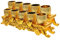 Ciieeo 2 Ensembles Saint Graal calice portatif coupe de vin antique calice de vin rouge calice de style médiéval de la Renaissance coupe de vin délicate calice élégant Plastique Doré