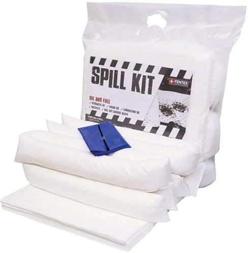 Fentex Oil And Fuel Spill Kit 40Ltr White Size 40 LITRE