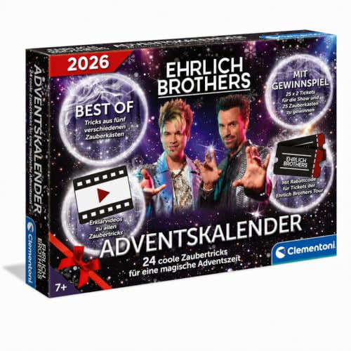 Ehrlich Brothers Adventskalender 2026 - Weihnachtskalender der Magie