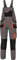 Stenso des-Emerton - Salopette da Lavoro - Uomo - Tute Protettive - Slim Fit - Grigio/Nero/Arancione - 62