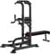 BOUDECH Multifunktionale Fitness-Station Power Tower Chin-up Dip Station verstellbare Hantelbank für Klimmzüge, Bauchmuskeltraining.