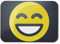 BLAK TEE Laughing Icon Mouse Pad 18 x 22 cm in 3 Colours Black