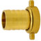 VARIOSAN Schlauchverschraubung 14306, 1/2 IG x 1/2 Tülle, Messing, 2-teilig, Flachdichtung