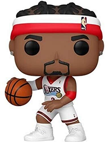 Funko Pop! NBA: Legends - Allen Iverson - (Sixers Home) Vinyl - Vinyl-Sammelfigur - Geschenkidee - Offizielle Handelswaren - Spielzeug Für Kinder und Erwachsene - Sports Fans