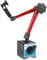 Messuhr Halterung, Messstativ mit Magnetfuß, 350mm Einstellbare Universal Magnetfuß Halter Stand 60x50x55mm Haltekraft 7 kg für Dial Test Gauge Indicator