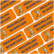 80 x Namensaufkleber Wunschname personalisiert je 3,5x1cm Aufkleber mit Kinder Name Beschriftung Schule Kindergarten Kleidung Sticker (Nr. 22 Tiger, Für feste Oberflächen)