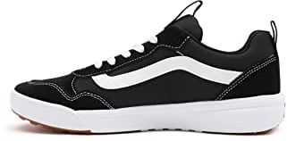 Vans Range Exp Herren Sneaker, Suede Canvas Black White, 47 EU