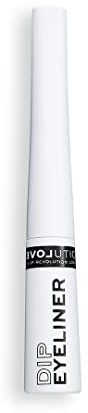 MakeUp Revolution Eyeliner - Dip Eyeliner - Weiß - Gel - Matt - Lichtecht, Wischfest