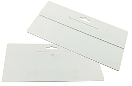 MBS TRADING | Tapetenglätter Andrückspachtel Tapezierspachtel PVC 240x120mm | weiß, Größe: 2 Stück