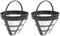 Yaootely Paquete de 2 Filtros de Cesta para Cafetera Reutilizable No.4 para Filtros, Adapta la MayoríA de Las MáQuinas de Café por de Cesta de 8-12 Tazas