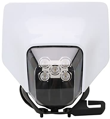 MURRAYLE Scheinwerfer Scheinwerfer Scheinwerfer Licht passend für Husqvarna FC FE FX TC TE TX 125 250 300 350 450 501 FE250 FC250 TE300 (Farbe: B)