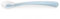 Suavinex, Cuillère en Silicone pour Bébés +4 Mois, Souple, Bout Arrondi, Manche Long et Ergonomique, Idéal Gencives Sensibles, Compatible Lave-vaisselle, Bleu