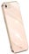 Topme Silikonhülle für iPhone 6 / iPhone 6s (4.7 Inches), [handyhülle im Goldrand-Stil] - Rosa