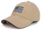 Armycrew Made in USA Strukturierte graue amerikanische Flagge bestickte Sandwich Bill Cap, Hellblau, Einheitsgröße