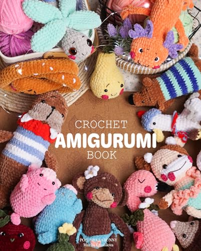 Crochet Cute Critters: Amigurumi Patterns (Feeling cute amigurumi book Book 1) (English Edition)