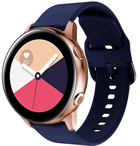 Silikon Armband für Amazfit GTS 4/GTS 3/GTS 2, 20mm Sport Armbänder Uhrenarmband, Ersatzarmband für Amazfit Bip 3/Bip U