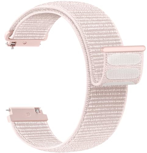 Yoohoo Uhrenarmband 22mm Nylon Armband Kompatibel mit Garmin Vivoactive 4/venu 3/für Samsung Galaxy Watch 3 45mm/Galaxy Watch 46mm/Gear S3 Classic/Frontier, Sport Armband für Damen Herren