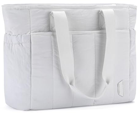 VASCHY Borsa Donna Grande per Università - Leggera Tote Bag da Mare, Viaggio, Shopping, Lavoro, Ufficio, Scuola, Regalo