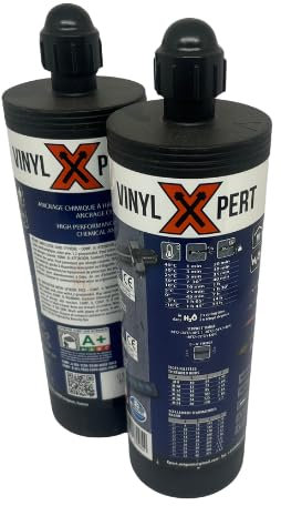 Résine Vinylester Haute Performance pour Scellement Béton - Pour Charges Lourdes et Fixations Sécurisées 400ml