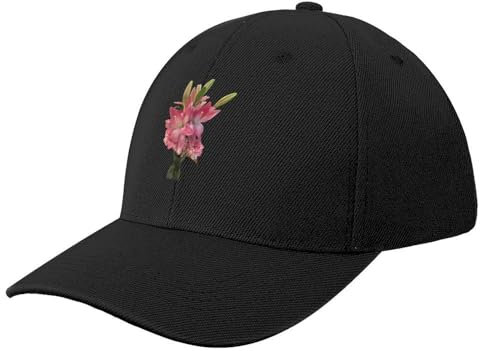 CIZIEOE Baseball Kappe Baseball Cap Stargazer Lilie Schöne Blume Baseball Cap Geburtstagsmütze Basecap Sportcap Damen 2024 Herren