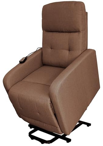 GARDENIA Poltrona Elettrica Ika, Acciaio, Marrone