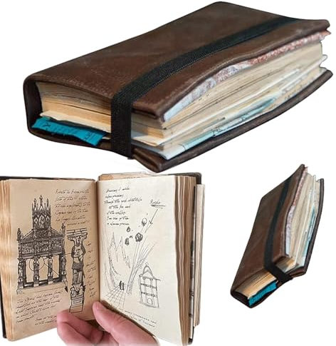 Indiana Jones Grail Diary, Vintage Leather Magazine Classic Movie Props Replica, Indiana Jones Novel Book, Fan Favorite Collection, Creative Gifts