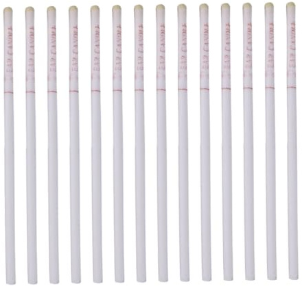 COLLBATH 50stücke Bienenwachs Und Baumwolle Handgefertigt Natürliche Ohrenkerzen Zur Sicheren Ohrenschmalzentfernung Und Entspannung Aroma Für Frisches Gefühl Und Besseren Schlaf Bei Er