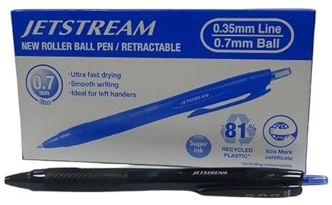 Uni-Ball Rollerball JetStream SXN-157E Blue 0.7mm Box 12 pcs