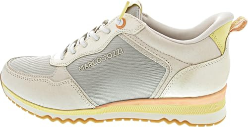 MARCO TOZZI Damen Sneaker weiches Feel Me Wechselfußbett weiches Innenfutter Stylisch
