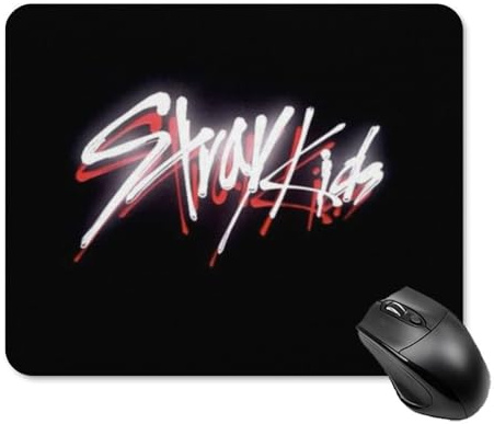 ZRCLXLVU Stray Kids Essential Smooth Protective Mouse Pad Reliable Ergonomic Mousepad Digital Comfortable Tidy