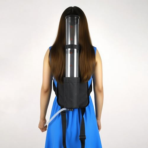 UrbanUp Biersäule Bier-Trinkrucksack für EIN/Zwei Fässer mit Zapfhahn, Mimosa Tower-Spender für Club-Bars und Partys, Trinkturm 3 L/6 L(Single Barrel)