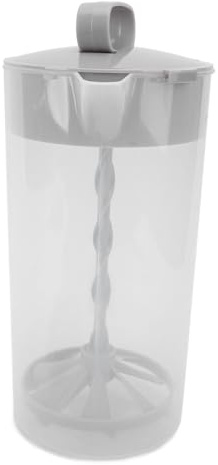 Dpofirs Jarra de Leche Manual, Presiona Diseño de Plástico de Plástico para la Leche Materna de 2000 Ml para el Hogar