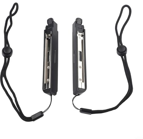 Pack of 2 Hostapter for Nintendo Switch 2, Rechargeable Handle Connector for Joy-Con Controller, ABS Material, Compact Design for Gaming Accessories, Black