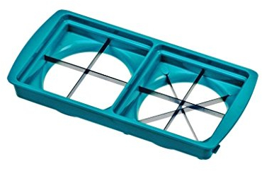 Genius Neu Ersatzteile Nicer Dicer Plus: Grund-Deckel - Hobeleinsatz - Messereinsätze - Sparschäler - Behälter - Deckel (Vierteln und Achteln, Petrol)