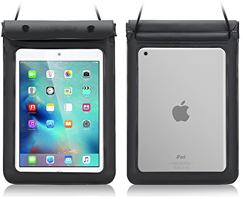 Touch Screen Waterproof Pouch Dry Bags Case for 7-8.4 Tablets, iPad Mini, Samsung Galaxy, Nexus, Venue, MeMO Pad, Iconia, IdeaTab & Others