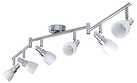 LEDVANCE LED Spotlight, 6-flammiger hochwertiger Spotstrahler aus Aluminium, geeignet für Wand und Decke Innen, austauschbare 2W G9-Leuchtmittel enthalten, Warmweiß (2700K), LED SPOT G9 6x2W