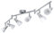 LEDVANCE LED Spotlight, 6-flammiger hochwertiger Spotstrahler aus Aluminium, geeignet für Wand und Decke Innen, austauschbare 2W G9-Leuchtmittel enthalten, Warmweiß (2700K), LED SPOT G9 6x2W