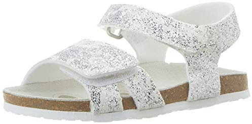Chicco, Fiore Sandalen, Sandalen Mädchen, Silber, 24