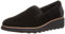 Clarks Sharon Dolly, Women’s Loafers, Black Suede W Dark Tan World, 8 UK (42 EU)