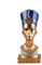 BESPORTBLE Ägyptische Königin Figur Kleine Nofretete Kopf Statue Modell Klassische Ägyptische Skulptur Desktop Ornament für Home Office (Zufällige Farbe)