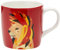 Maxwell & Williams DX0911 Kaffee-Tasse Lion 420 ml – Porzellan bauchig – mit buntem Löwen-Motiv, in Geschenkbox