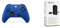 Xbox Wireless Controller Shock Blue + Xbox Play & Charge Kit M