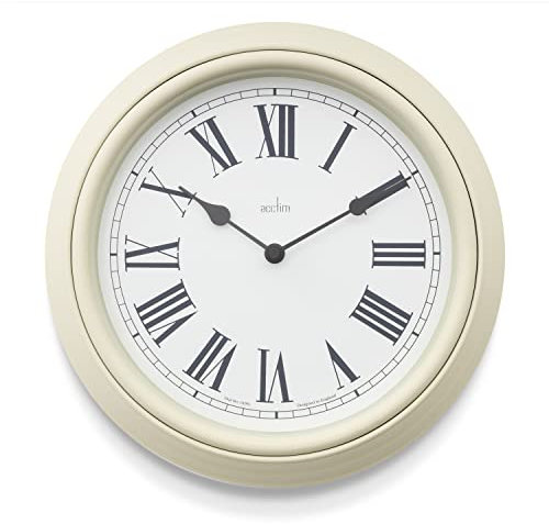 Acctim Devonshire Traditional 28cm Wall Clock (Cream)