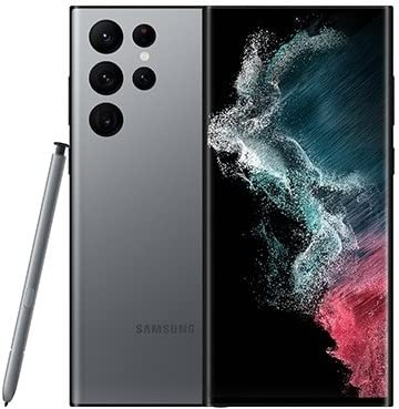 Smartphone Samsung Galaxy S22 Ultra 5G SM S908B 512 GB Dual SIM 6,8 Zoll 4 Kameras Octa Core Graphite / Grau